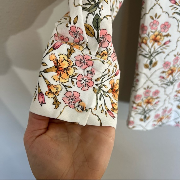 New Favorite Daughter Willow Shacket relaxed fit button down spring floral sz M - Picture 14 of 15